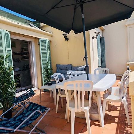 "Studio Ensoleille A Deux Pas Des Plages Avec Sa Grande Terrasse Privee !" Nice Eksteriør billede