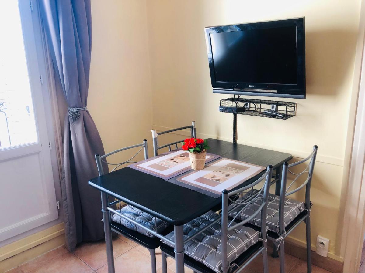 "Studio Ensoleille A Deux Pas Des Plages Avec Sa Grande Terrasse Privee !" Nice Eksteriør billede