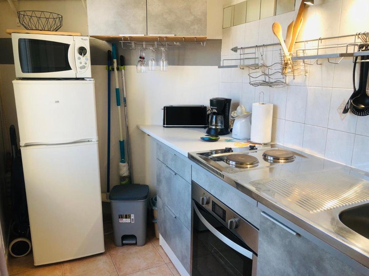 "Studio Ensoleille A Deux Pas Des Plages Avec Sa Grande Terrasse Privee !" Nice Eksteriør billede